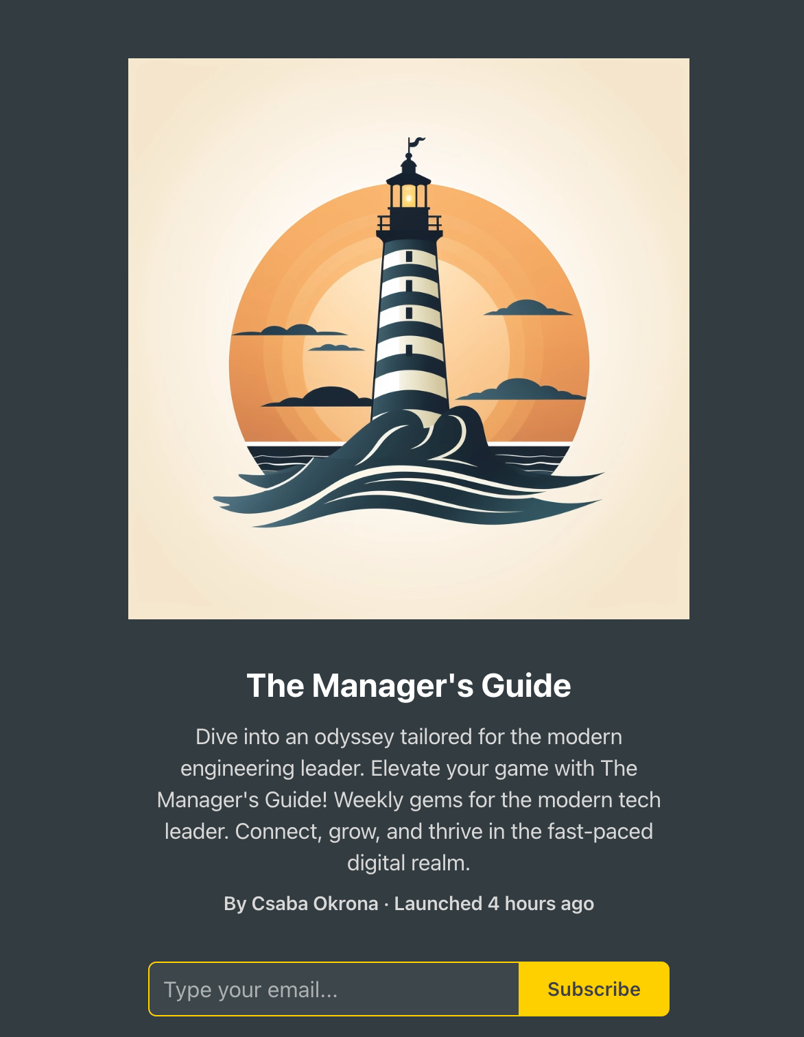 Moving to The Manager's Guide